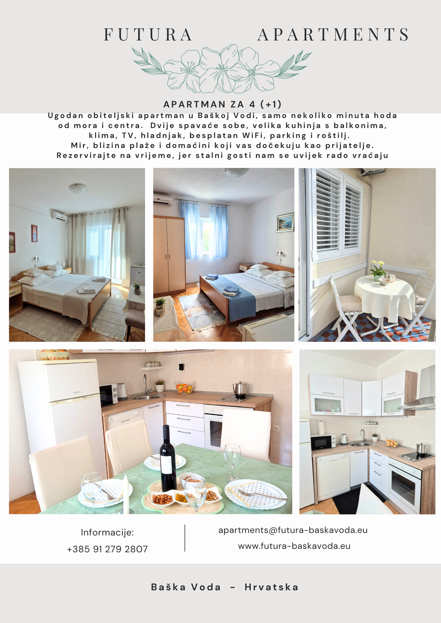FUTURA Apartments apartman prikaz